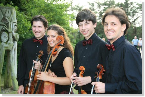 Das Bregaglia-Quartett auf Sylt
